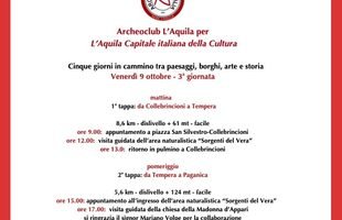 3 - Terza giornata "Il Cammino dell'Aquila"